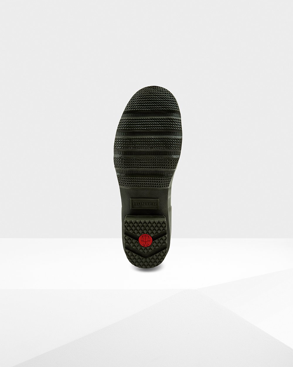 Uzun Yağmur Çizmeleri Erkek - Hunter Original Side Adjustable - Koyu Zeytin Yeşili - ZMW-428376